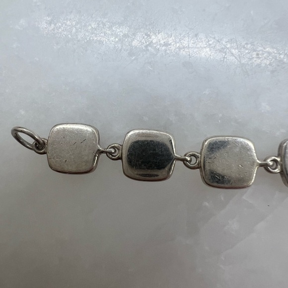 Vintage Zina square etched bracelet - Picture 6 of 11